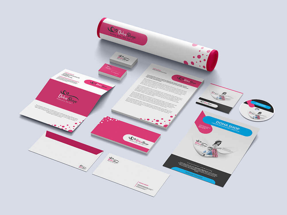 Doha shop logo - Radia Helli - Graphic Designer / Amateur Photographer - Rabat, Morocco