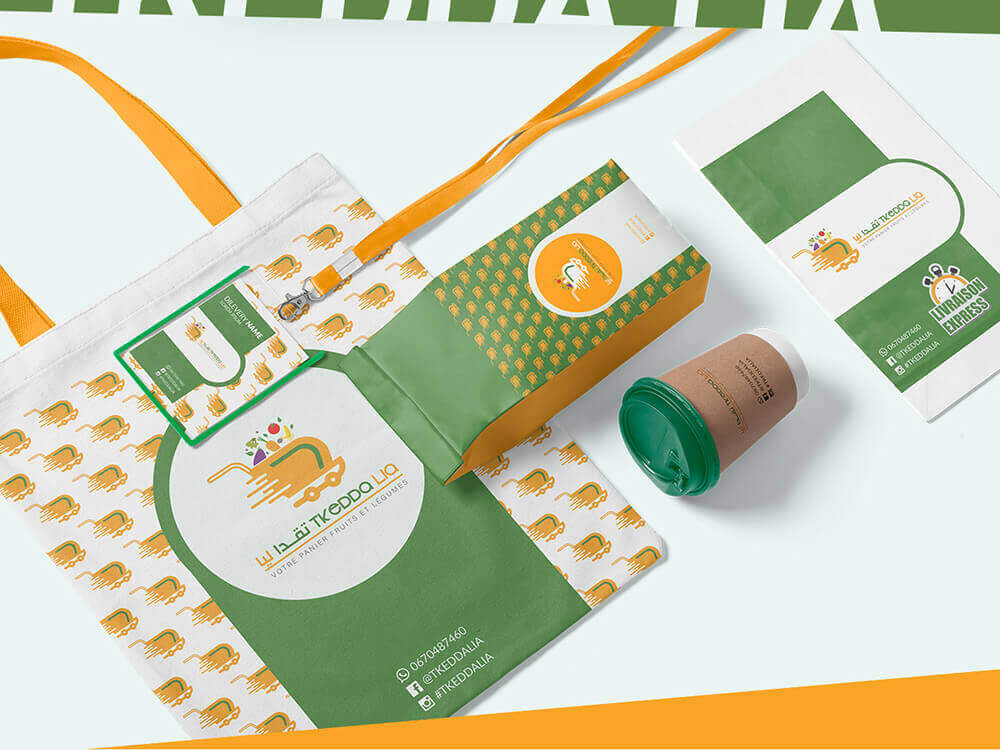 Tkedda Lia logo - Radia Helli - Graphic Designer / Amateur Photographer - Rabat, Morocco