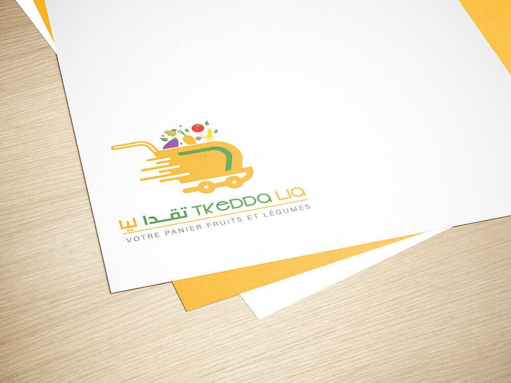 Tkedda Lia logo - Radia Helli - Graphic Designer / Amateur Photographer - Rabat, Morocco
